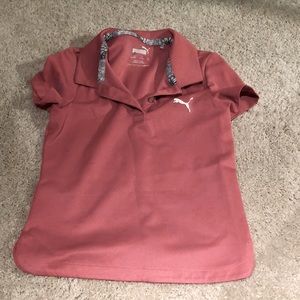 Pink polo